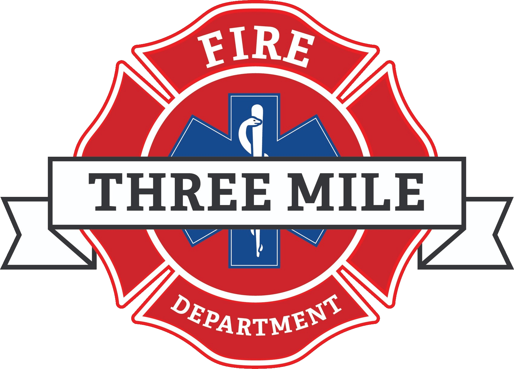 Three Mile Fire Department logo